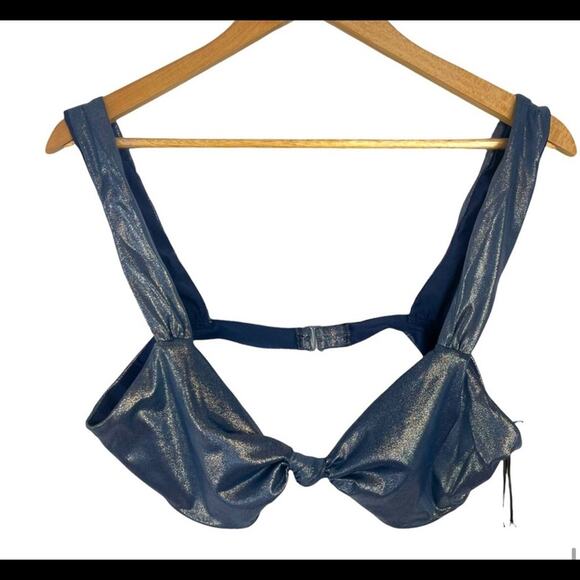 Lovers + Friends Bikini Silver Dusk Sorcha XL NWT - Picture 7 of 14